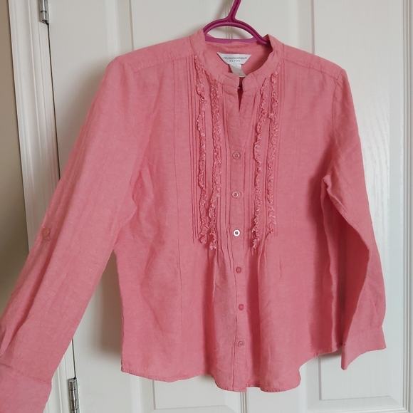 2/$25 Christopher and Banks long sleeved top - Picture 3 of 3